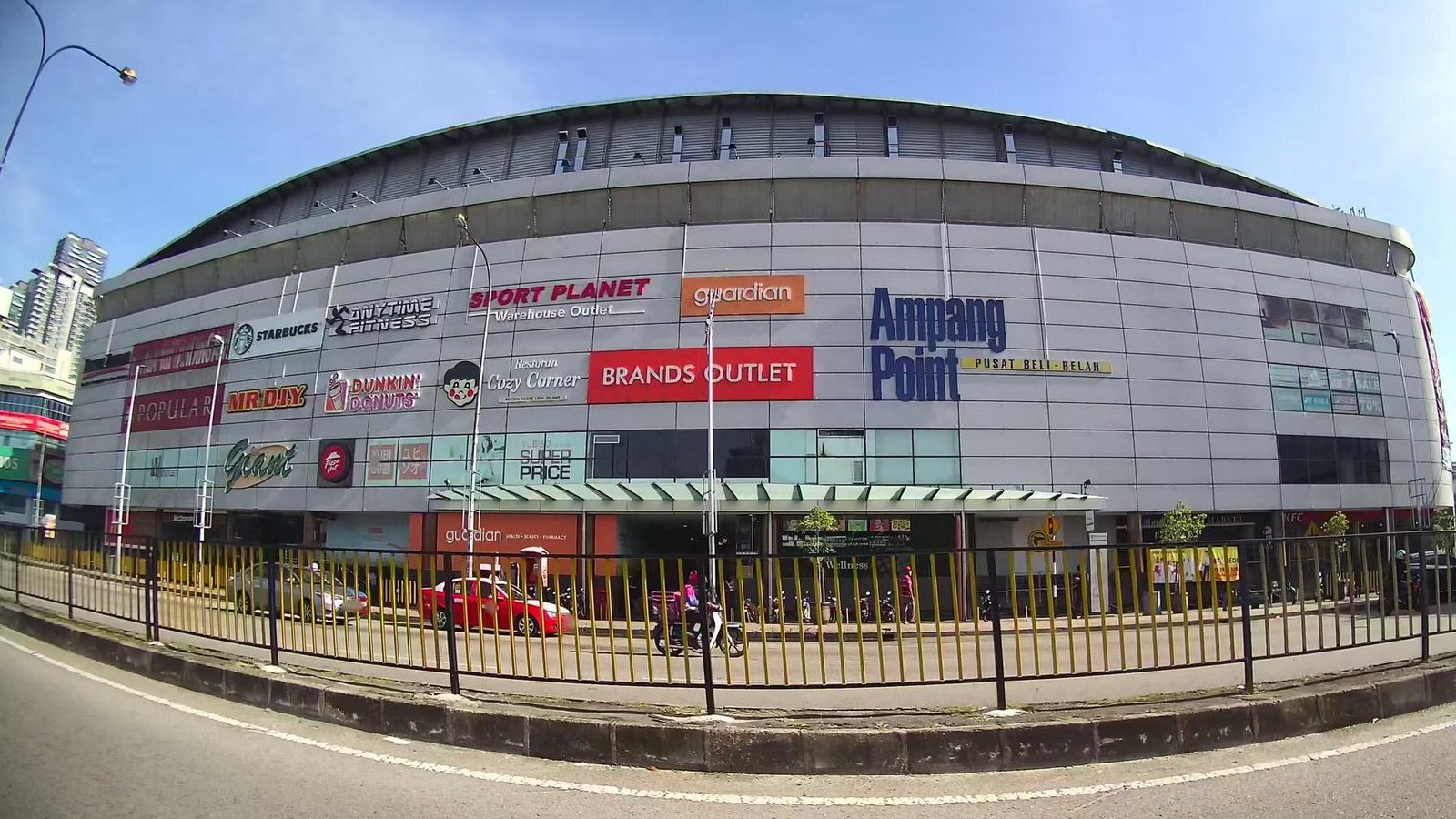 Ampang Point commercial landmark in a 2020 street photograph