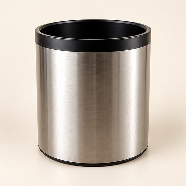 Stainless Steel Waste Bin — hotel supplies Malaysia