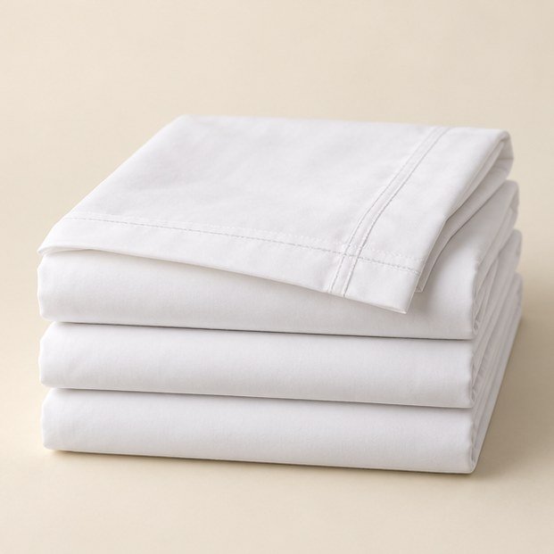 White Hotel Bedsheet Set — hotel supplies Malaysia