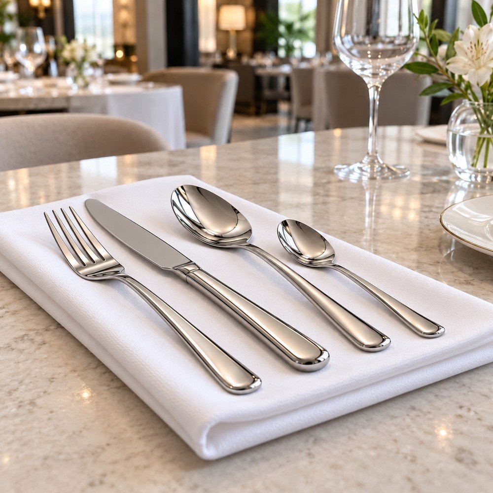 Hotel Cutlery Set – room essentials supplied to hotels in Malaysia by SOFFRI