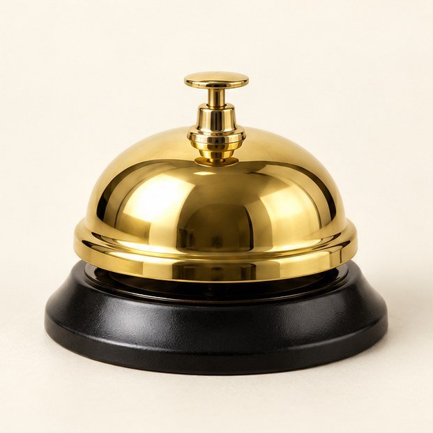 Reception Bell – front desk & office supplied to hotels in Malaysia by SOFFRI