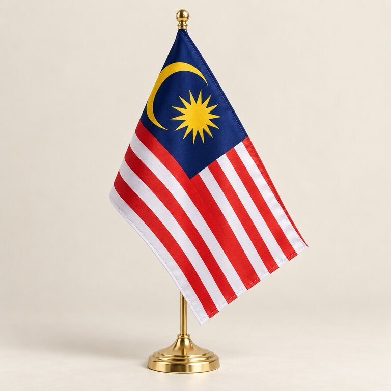 Malaysia & State Table Flags – flags supplied to hotels in Malaysia by SOFFRI