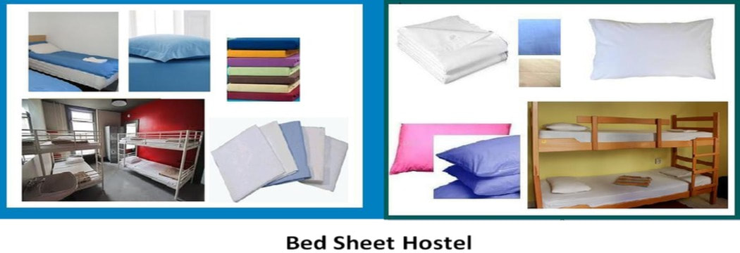 bed sheet hostel